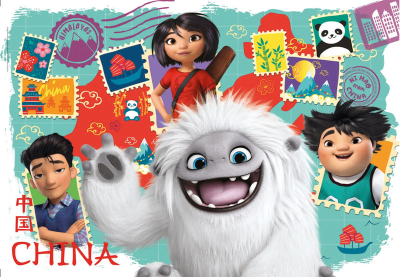 legpuzzel Abominable junior karton 104 stukjes