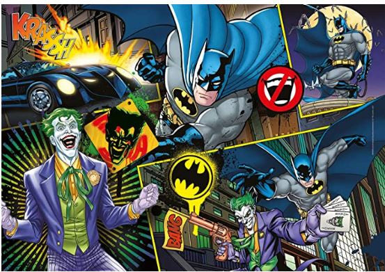 legpuzzel Batman junior 48 x 33 cm karton 104 stukjes
