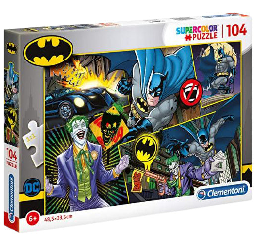 legpuzzel Batman junior 48 x 33 cm karton 104 stukjes