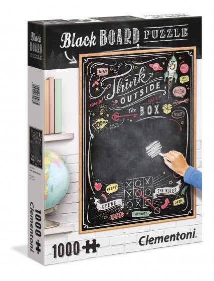 Clementoni Schoolbord Puzzel Think Outside The Box 1000 Stukjes