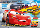 legpuzzel Cars 3 Piston Cup jongens karton 24 stukjes