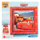 legpuzzel Cars jongens 27 cm karton rood 61-delig