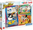 Clementoni Puzzel Duck Tales, 3x48st.