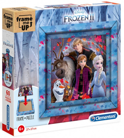 legpuzzel Frozen II meisjes 27 cm karton 61-delig