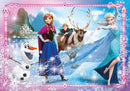 Legpuzzel Frozen meisjes 33,5 x 40 cm 104 stukjes