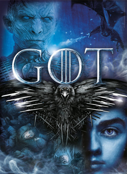 legpuzzel Game of Thrones karton 1000 stukjes blauw
