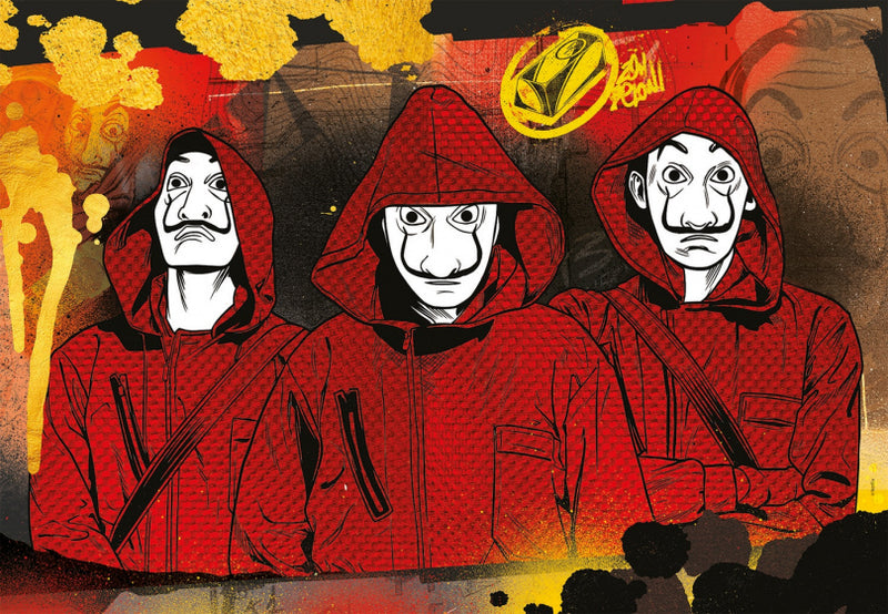 legpuzzel La Casa de Papel 48 x 33 cm 250 stukjes