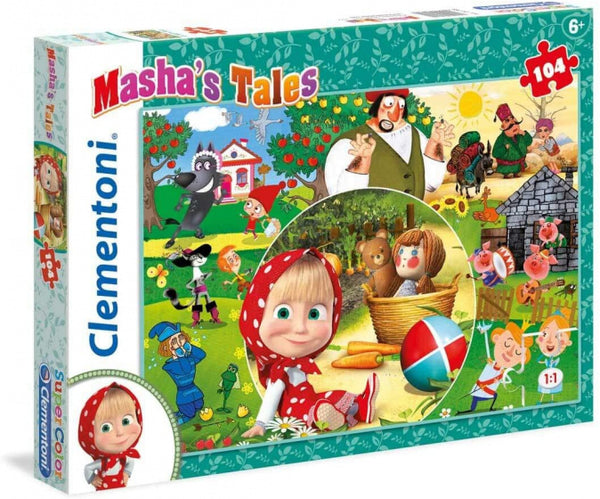 legpuzzel Masha en de Beer 104-delig