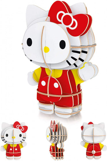 legpuzzel met 3D-model Hello Kitty junior 104 stukjes