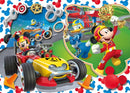 legpuzzel Mickey Mouse Racers 104 stukjes