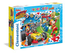legpuzzel Mickey Mouse Racers 104 stukjes