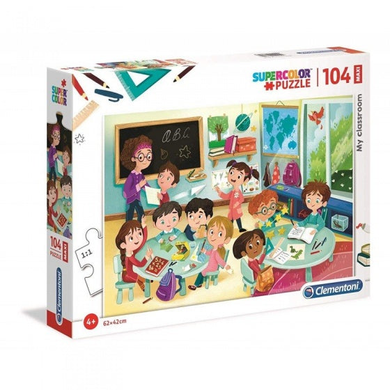 legpuzzel My Classroom 104 stukjes 62 x 42 cm