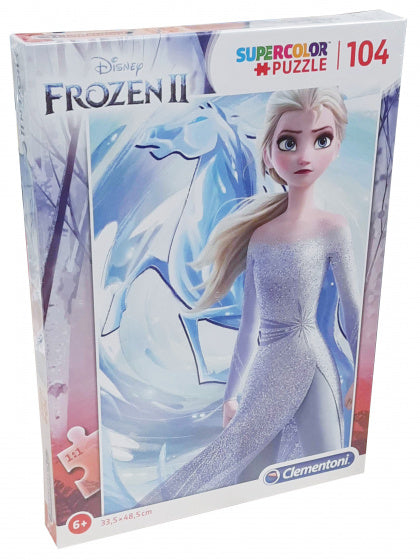 legpuzzel Supercolor Frozen II junior 104 stukjes