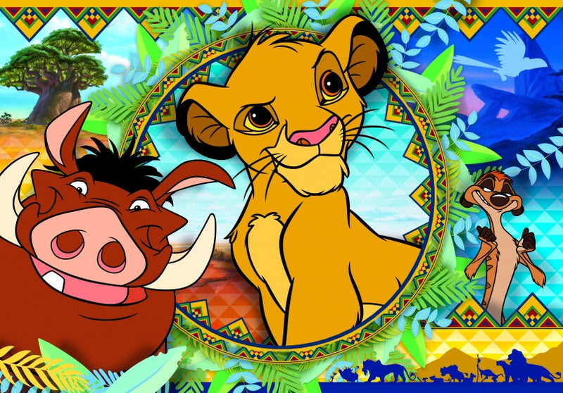 legpuzzel supercolor Lion King 104 stukjes