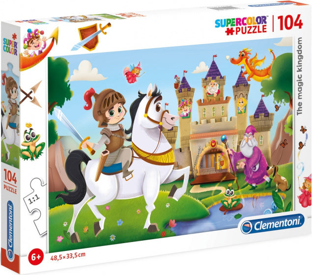 Clementoni Puzzel 104 stukjes Magic Kingdom