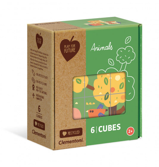 puzzelblokken Animals 7 x 16 x 14 cm