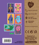 puzzelblokken Monsters junior 7 x 16 x 14 cm 6-delig