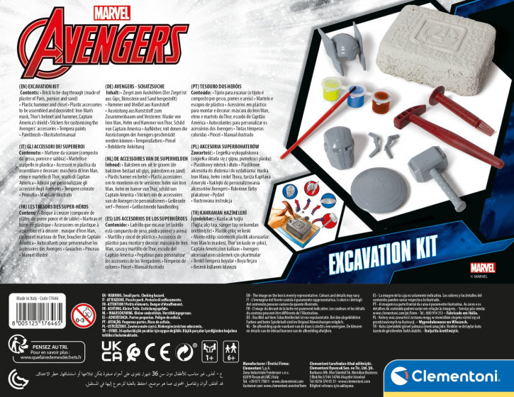 spel Marvel Adventures Treasure hunt  junior 3-delig