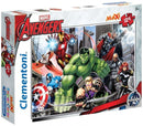 Clementoni Legpuzzel Super Color Maxi The Avengers, 104st.