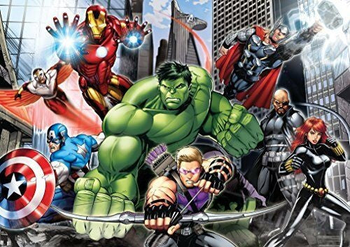Clementoni Legpuzzel Super Color Maxi The Avengers, 104st.