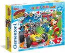 supercolor legpuzzel Mickey Roadster 104 stukjes