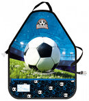 kinderschort Football junior polyester blauw