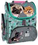 rugzak junior 15 liter polyester turquoise/grijs