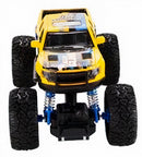 monstertruck jongens 16 cm staal geel/blauw