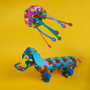 Clixo Magnetisch Bouwspeelgoed Rainbow Pack, 60dlg.