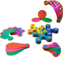 Clixo Magnetisch Bouwspeelgoed Rainbow Pack, 60dlg.