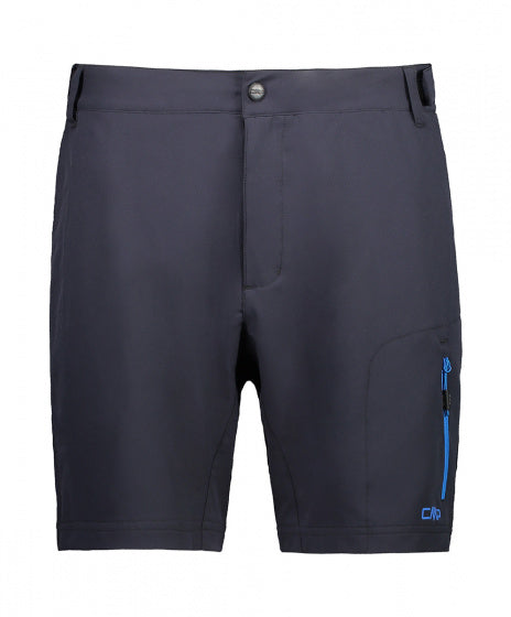 fietsbroek heren polyester antraciet maat 3XL