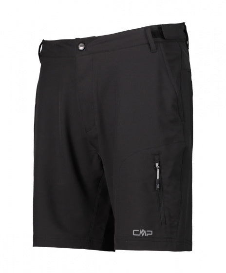 fietsbroek heren polyester zwart maat 3XL