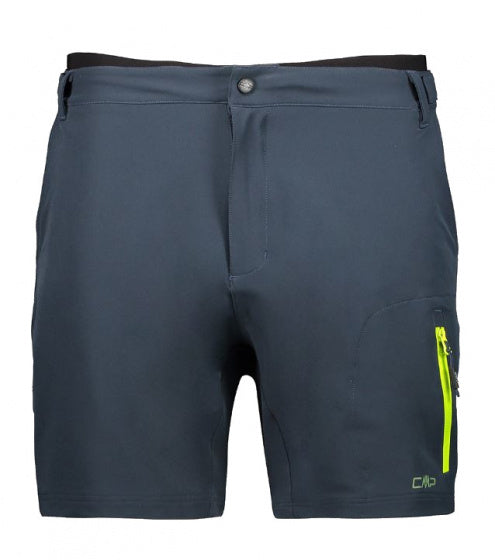 fietsbroek heren polyester navy maat S