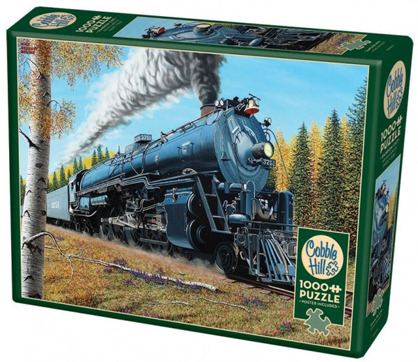 legpuzzel Santa Fé karton blauw/groen 1000 stukjes