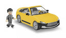 Action Town bouwpakket Sports Car Convertible - GTS 109-delig 1804