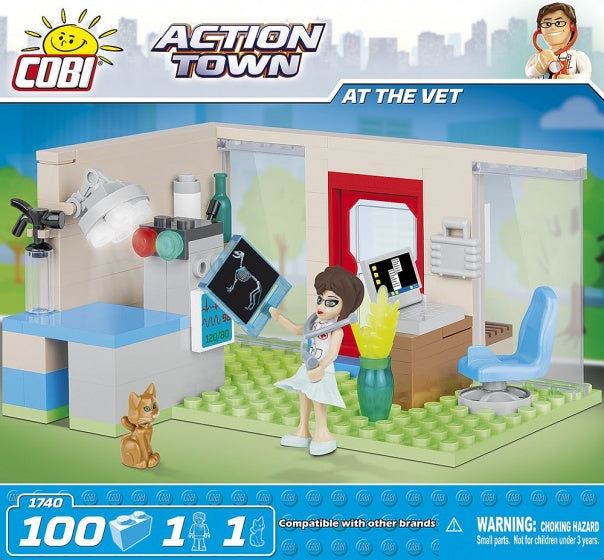 Action Town bouwset At The Vet (1740)