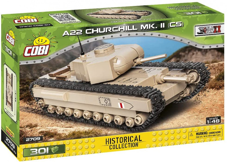 bouwpakket A22 Churchill MK. II (CS) ABS beige 301-delig