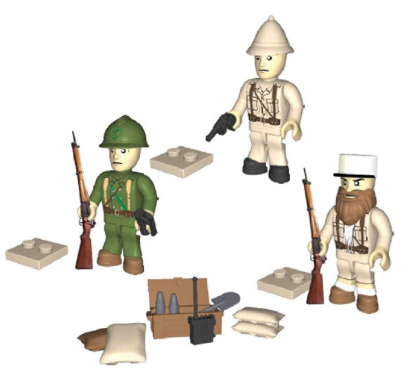 bouwpakket French Armed Forces junior ABS 30-delig (2037)