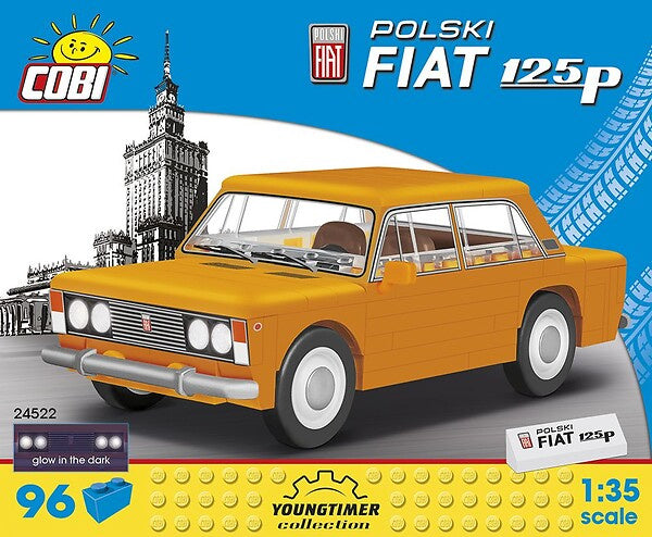 bouwpakket Youngtimer Polski Fiat 125P 96-delig (24522)