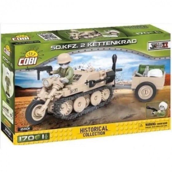 bouwpakket S.d.kfz 2 Kettenkrad junior ABS beige 170-delig