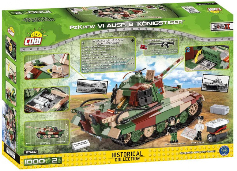 bouwpakket Small Army Panzer Koningstiger 1000-delig