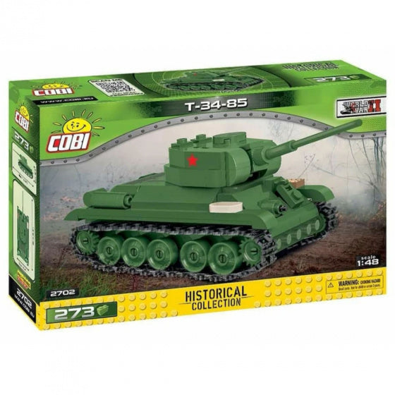 bouwpakket Small Army T-34-85 junior groen 273-delig