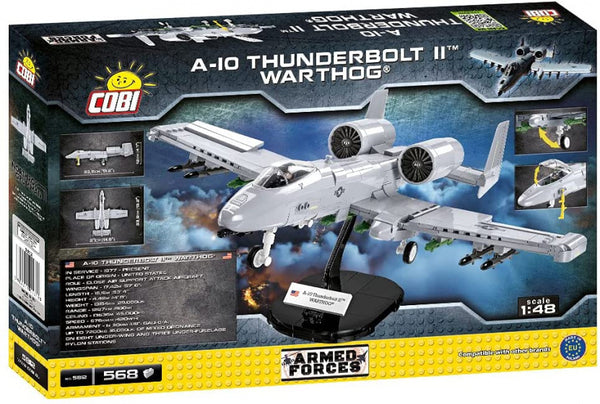 bouwpakket Thunderbolt II Warthog ABS 568-delig (5812)
