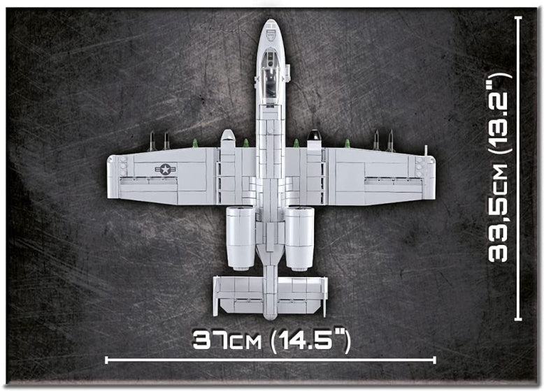 bouwpakket Thunderbolt II Warthog ABS 568-delig (5812)