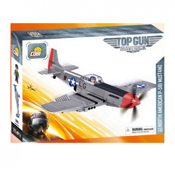 bouwpakket Top Gun Mustang P-51D junior 256-delig