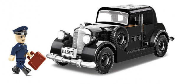 bouwset Mercedes 230 junior 1:35 ABS zwart 245-delig