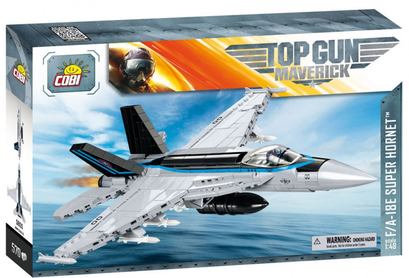 bouwset vliegtuig 1:48 Super Hornet junior zilver 570-delig