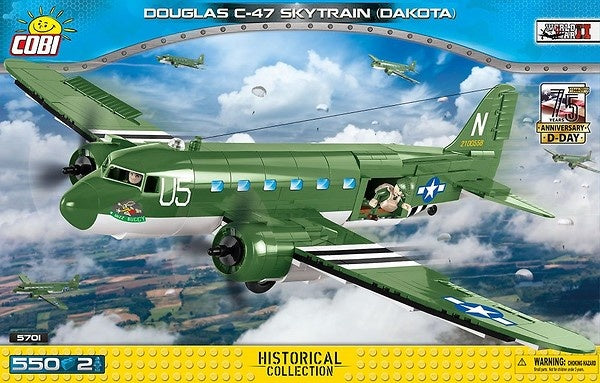 Historical Collection bouwset Douglas C-47 Dakota 552-delig