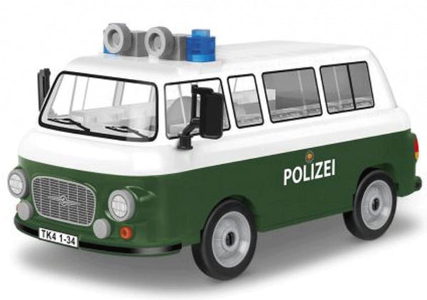 modelbouwset Barkas B1000 Politiewagen groen 157-delig