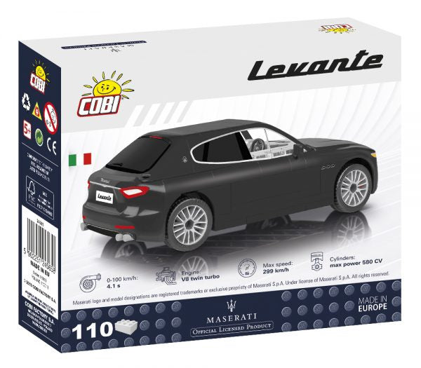 modelbouwset Maserati Levante Trofeo 1:35 zwart 110-delig